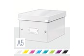 Arkistointi & Säilytys - Leitz WOW Click & Store säilytyslaatikko, pieni Valkoinen - 60430001