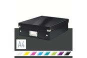 Arkistointi & Säilytys - Leitz WOW Click & Store lokerikkolaatikko, Medium Musta - 60580095