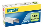 Lävistäjät & Nitojat - Rapid Niitit Standard 24/6 Galv. Lt/1000 - 24855600