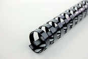 Mustepatruunat, värikasetit ja lisävarusteet - GBC  sidontakampa 19mm Musta - 4028601