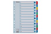 Kansio- ja muovitaskut & Hakemistot - Esselte Muovikielihakemisto Mylar 1-12 - 100162
