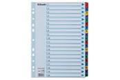 Kansio- ja muovitaskut & Hakemistot - Esselte Muovikielihakemisto Mylar 1-20 - 100163