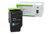 Mustepatruunat, värikasetit ja lisävarusteet - Lexmark 78C2XCE High Kapasiteetti Cyan Toner - 78C2XCE