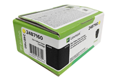 Mustepatruunat, värikasetit ja lisävarusteet - Lexmark 24B7160 toner cartridge Yellow 6.000 pages - 24B7184