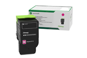Mustepatruunat, värikasetit ja lisävarusteet - Lexmark 78C2XM0 High Kapasiteetti Return Program Toner Magenta - 78C2XM0