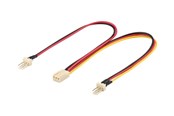 Sisäiset virtakaapelit - Pro Y-splitter Teho cable - 3-pins - 4040849938801