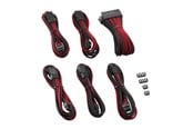 Virtakaapelit (ulkoinen) - CableMod PRO ModMesh Cable Extension Kit - Black/Red - CM-PCAB-BKIT-NKKR-3PK-R