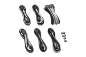 Virtakaapelit (ulkoinen) - CableMod PRO ModMesh Cable Extension Kit - Black/White - CM-PCAB-BKIT-NKKW-3PK-R