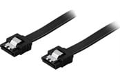 SATA & ATA kaapelit - Pro SATA Cable - Musta - 0.7m - SATA6SSB-0.7