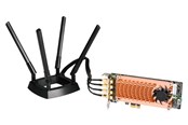 Verkkokortit (verkkosovittimet, tulostuspalvelimet jne.) - QNAP QWA-AC2600 Dual Band Dual Concurrent LP PCIe Wireless Adapter - QWA-AC2600