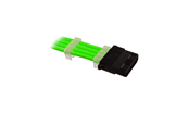 Sisäiset virtakaapelit - DUTZO Sleeved 4-pins Molex Cable - Vihreä - DSC-MOLSL03GRN