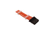 Sisäiset virtakaapelit - DUTZO Sleeved 4-pins Molex Cable - Oranssi - DSC-MOLSL03ORN