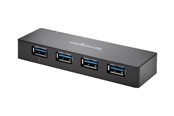 USB hub - Kensington UH4000C USB hub - 4 porttia - Musta - K39122EU