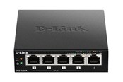 Kytkimet - D-Link DGS-1005P 5-Port Desktop Gigabit PoE+ Switch (60W) - DGS-1005P/E