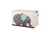 Lastenhuone - 3 Sprouts Förvaringslåda med lock, Elephant - ITCELE