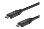 USB kaapelit - StarTech.com 2 metrin 6 jalan USB C - USB C -kaapeli - 5A PD - USB 2.0 USB-IF-sertifioitu - USB-C-kaapeli - 2 m - USB2C5C2M