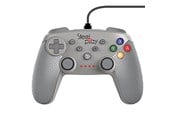 Pelit - lisävarusteet - Steelplay Wired Controller - SNES Grey - Wired Controller - Nintendo Switch - 3760210997657