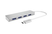 USB hub - ICY BOX Jäinen laatikko IB-HUB1425-C3 USB hub - 4 porttia - USB 3.2 - hopea - IB-HUB1425-C3