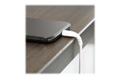 Näyttökaapeli - StarTech.com 3.3 ft 1m USB to Lightning Cable - Apple MFi Certified - Valkoinen - Lightning cable - Lightning / USB - 1 m - RUSBLTMM1M