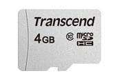 Muistikortti - Transcend 300S microSD - 20MB/s - 4GB - TS4GUSD300S