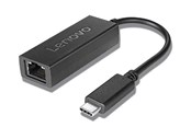 Verkkokortit (verkkosovittimet, tulostuspalvelimet jne.) - Lenovo USB-C to Ethernet - Adapter - 4X90S91831