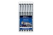 Kirjoitus- ja piirustustarvikkeet - Staedtler Fineliner pigment liner Musta 6pcs - 308 SB6P