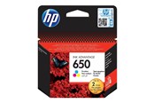 Mustepatruunat, värikasetit ja lisävarusteet - HP 650 / CZ102AE Kolmivärinen - CZ102AE