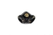 DIY Vesijäähdytys - Bitspower Multi-Link Adapter 90-Degree - Carbon Musta (Hard Tube) - BP-CBE90DML