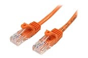 Verkkokaapelit - StarTech.com 5m Oranssi Cat5e / Cat 5 Snagless Ethernet Patch Cable 5 m - patch cable - 5 m - Oranssi - Oranssi - 5m - 45PAT5MOR