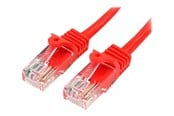 Verkkokaapelit - StarTech.com 5m Punainen Cat5e / Cat 5 Snagless Ethernet Patch Cable 5 m - network cable - 5 m - Punainen - Punainen - 5m - 45PAT5MRD