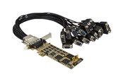 Verkkokortit (verkkosovittimet, tulostuspalvelimet jne.) - StarTech.com 16 Port PCI Express Serial Card - High-Speed PCIe Serial Card - Laajennus module - PEX16S550LP