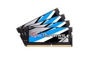 RAM - G.Skill Ripjaws SODIMM DDR4-2666 - 32GB - CL19 - Quad Channel (4 pcs) - Intel XMP - Musta - F4-2666C19Q-32GRS