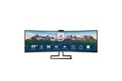 Näyttö - 49" Philips Brilliance P-line 499P9H - 5120x1440 - 60Hz - VA - 90W USB-C - KVM switch - 499P9H/00