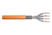 Verkkokaapelit - DIGITUS CAT 7 S-FTP Installation Cable - 100m - Oranssi - 100m - DK-1743-VH-1