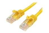 Verkkokaapelit - StarTech.com 5m Keltainen Cat5e / Cat 5 Snagless Ethernet Patch Cable 5 m - network cable - 5 m - Keltainen - Keltainen - 5m - 45PAT5MYL