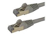 Verkkokaapelit - StarTech.com 2m Harmaa Cat6a / Cat 6a Shielded Ethernet Patch Cable 2 m - patch cable - 2 m - Harmaa - Harmaa - 2m - 6ASPAT2MGR