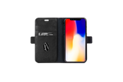 Puhelin - Kannet ja kotelot - dbramante1928 Apple iPhone XR Flipcover - Night Black - NYXENIBL5172