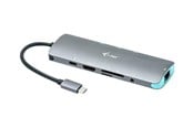 Telakointiasemat - I-Tec USB-C Metal Nano Docking Station 4K HDMI LAN + Teho Toimitus - C31NANODOCKLANPD