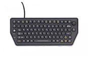 Näppäimistöt - Gamber-Johnson LLC iKey Mobile Backlit Keyboard with Force Sensing Resistor - Näppäimistö - Englanti (US) - Musta - 7300-0171