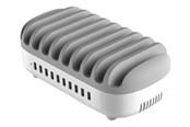 Puhelin - Adapterit & Laturit - Compulocks 10-porttinen USB-latausasema - 10PUSBDKS-EU