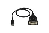 USB kaapelit - StarTech.com USB to RS232 DB9 Sarjasovitin Cable - M/M - USB / serial cable - 40 cm - ICUSB232C