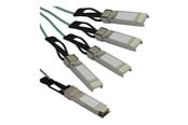 Verkkokaapelit - StarTech.com Cisco QSFP-4X10G-AOC7M Compatible QSFP+ Breakout Cable - 7 m - breakout cable - 7 m - Musta - Musta - 7m - QSFP4X10GAO7