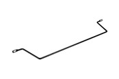 Räkit - Rack - StarTech.com Horizontal Cable Lacing Bars with 4 in. Offset for Racks - rack cable management lacing bar - 1U - CMLB104