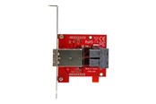 SAS / SCSI kaapelit - StarTech.com Mini-SAS-sovitin - kaksinkertainen SFF-8643 SFF-8644:ään - 12 Gbps - SAS sisäinen ulkoiseen paneeliin - SFF86448PLT2