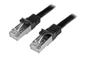 Verkkokaapelit - StarTech.com 5m Musta Cat6 / Cat 6 Shielded (SFTP) Patch Cable 5 m - patch cable - 5 m - Musta - Musta - 5m - N6SPAT5MBK