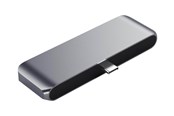 Telakointiasemat - Satechi Aluminum Type-C Mobile Pro Hub Adapter - Space Harmaa - ST-TCMPHM