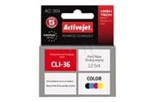 Mustepatruunat, värikasetit ja lisävarusteet - ActiveJet Tusz Activejet ACC-36N (zamiennik Canon CLI-36 Su - ACC-36N