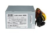 Virtalähde - iBOX CUBE II Virtalähde - 500 Watt - 120 mm - ATX 2.2 - 80 Plus - ZIC2500W12CMFA