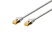 Verkkokaapelit - DIGITUS CAT 6A S-FTP Patch Cord - 10m - Harmaa - 10m - DK-1644-A-100