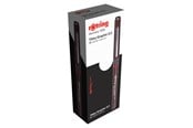 Kirjoitus- ja piirustustarvikkeet - Rotring Tikky Graphic Fibre Tip Pen | 0.30 mm | Black Ink | Burgundy Barrels | Box of 12 - 1904753